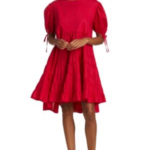 EUC ❤️ Merlette Swing Dress in Red ❤️ Large ❤️ - Picture 2 of 6